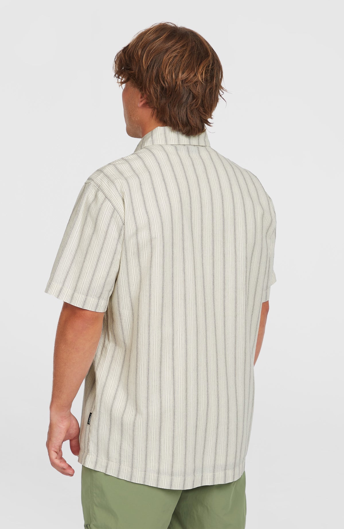 Chemise Jacquard Stripe | Beige Cali Stripe