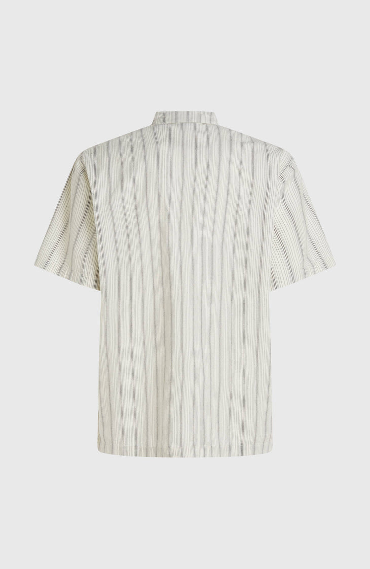 Chemise Jacquard Stripe | Beige Cali Stripe