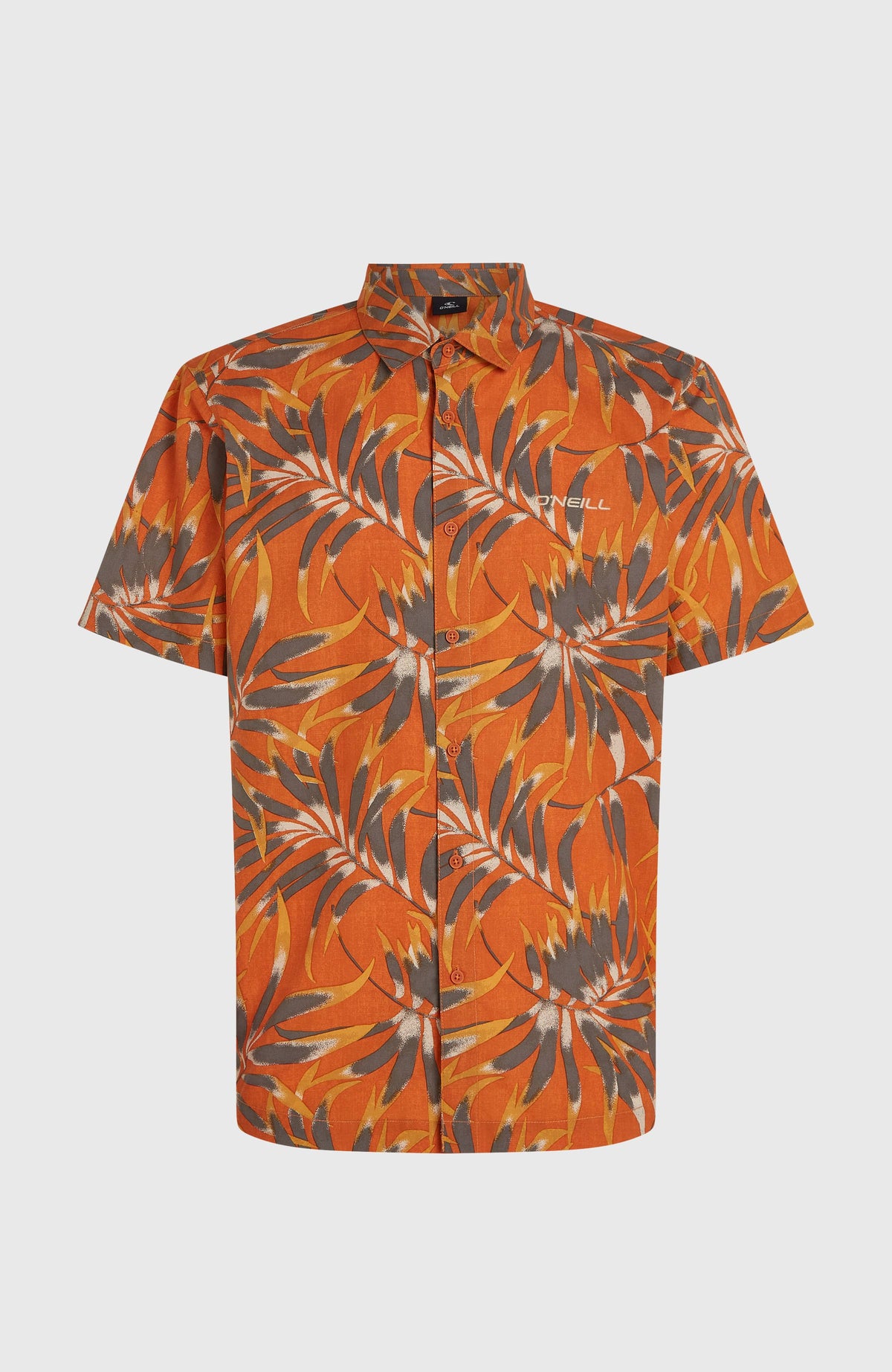 Chemise Print | Orange Dipped Leaves