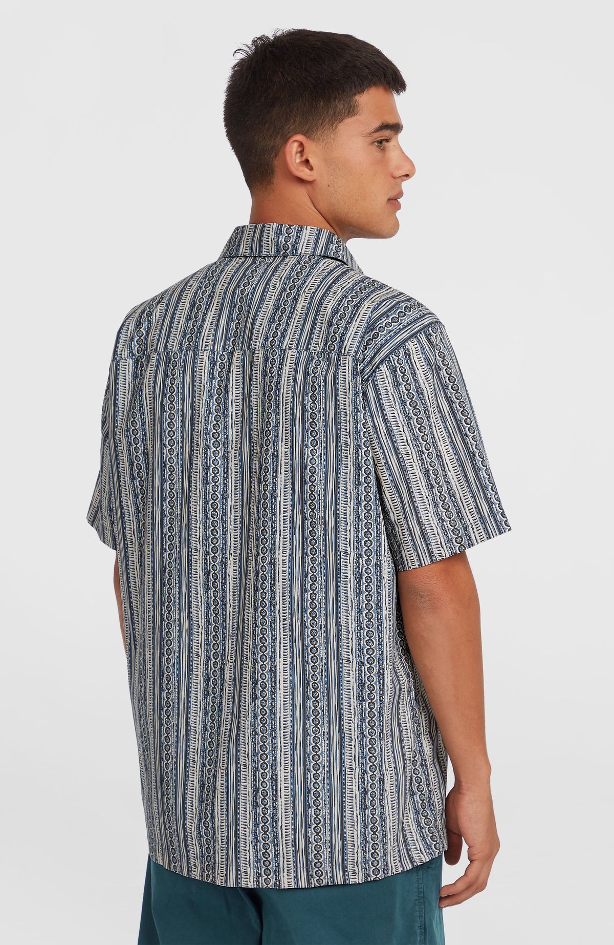 Chemise Print | Blue Pressed Lines