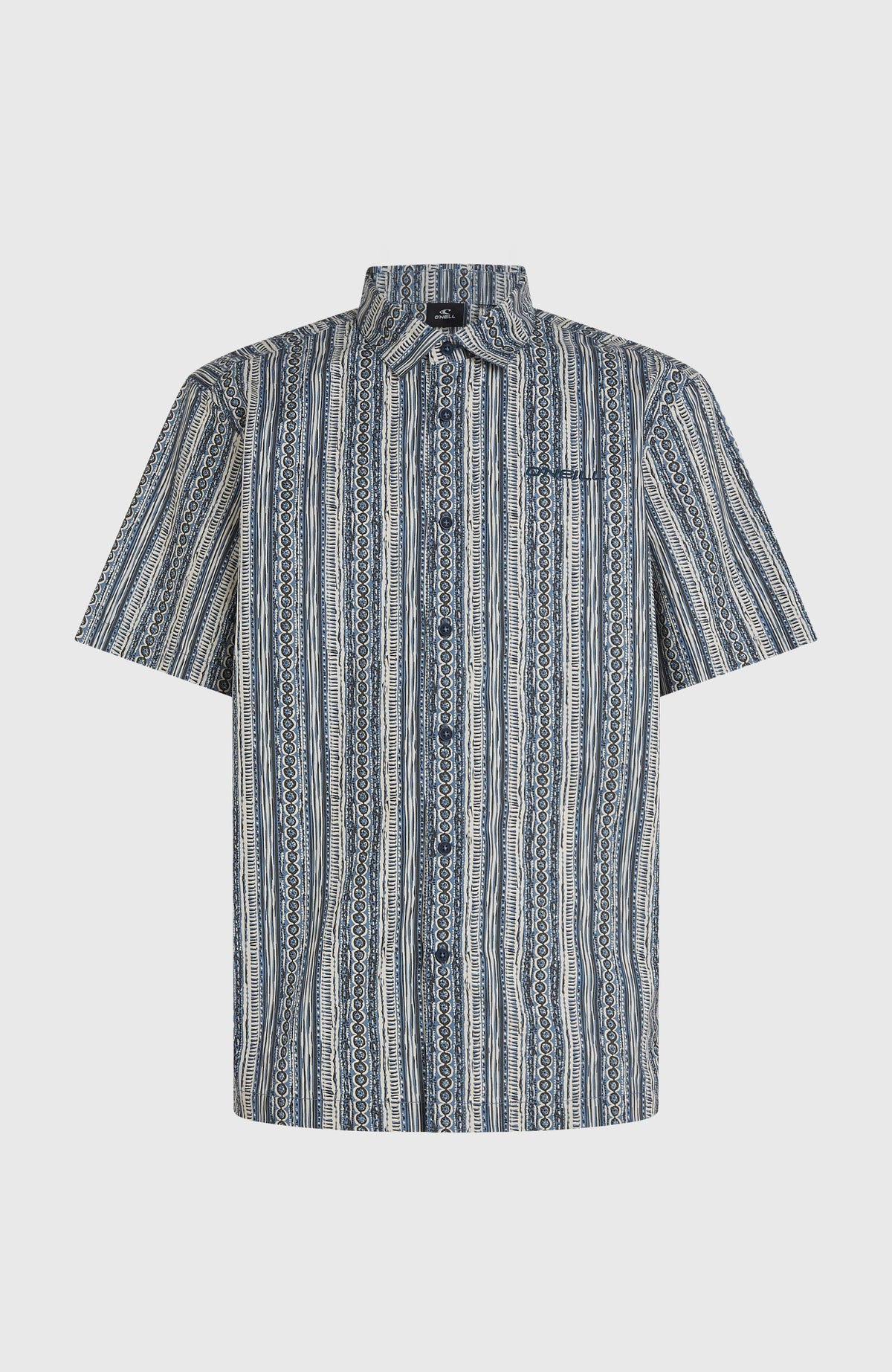 Chemise Print | Blue Pressed Lines