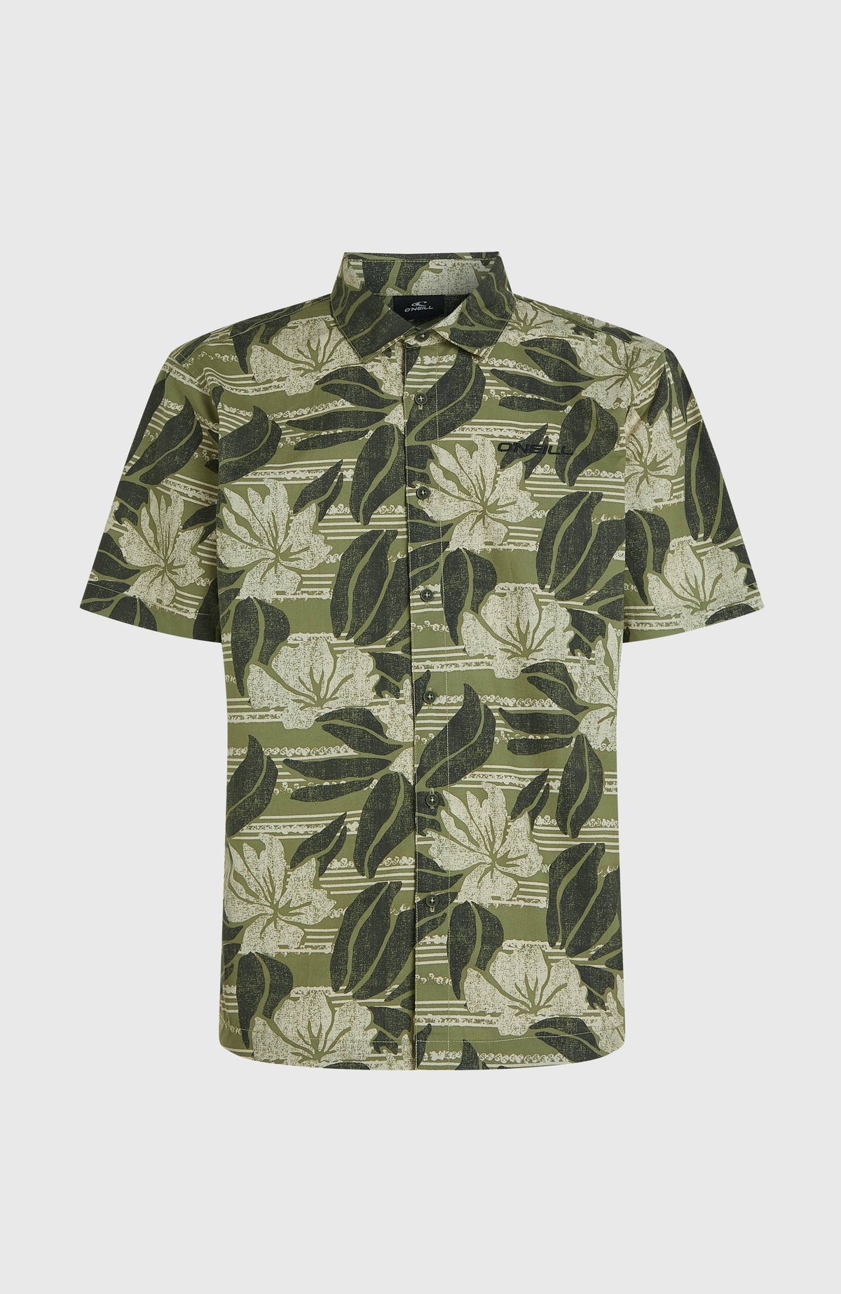 Chemise Print | Green Dusty Flower
