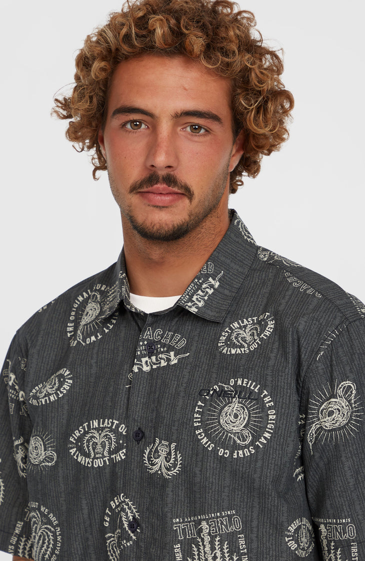 Chemise Print | Black Mystical