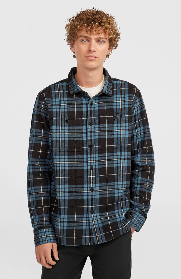 Chemise Must-Have en flanelle | Blue Flannel Check Chemise Must-Have en flanelle | Blue Flannel Check