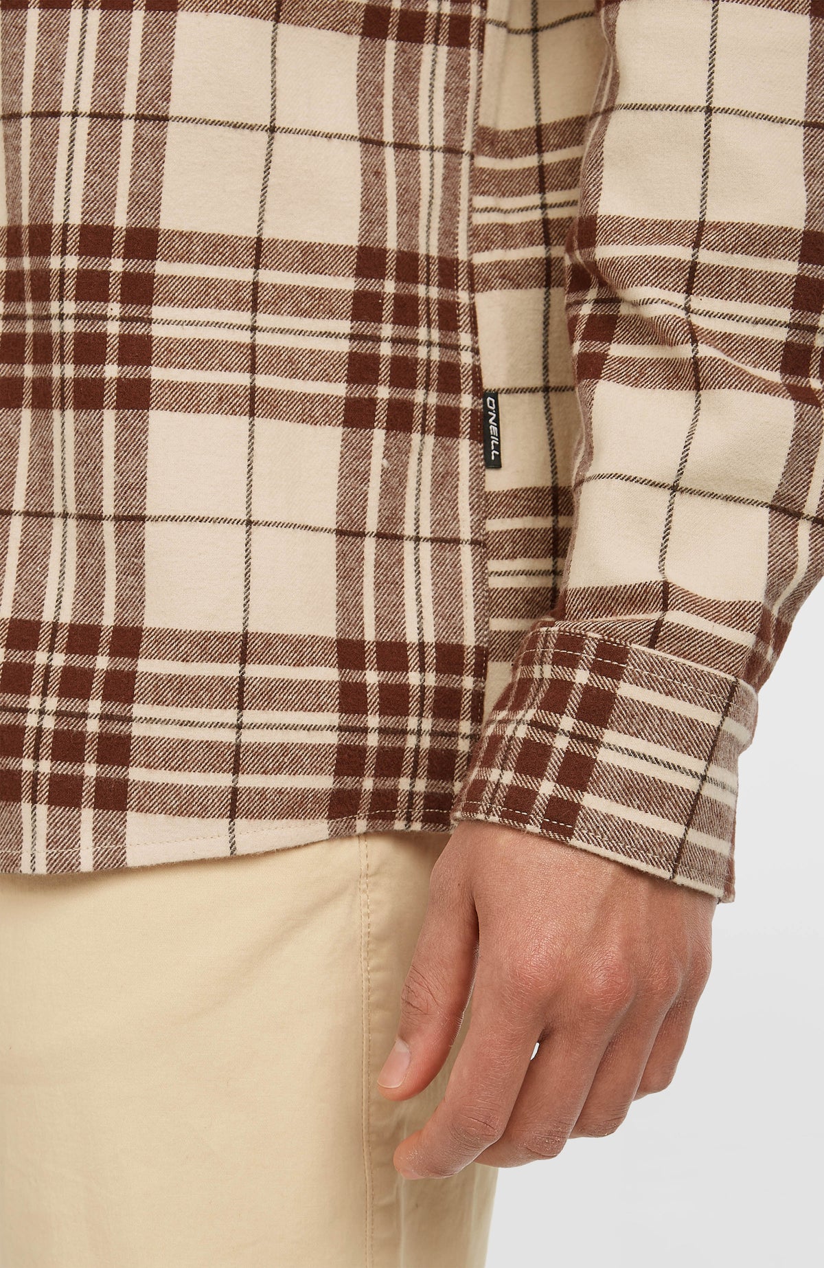 Chemise Must-Have en flanelle | Beige Flannel Check