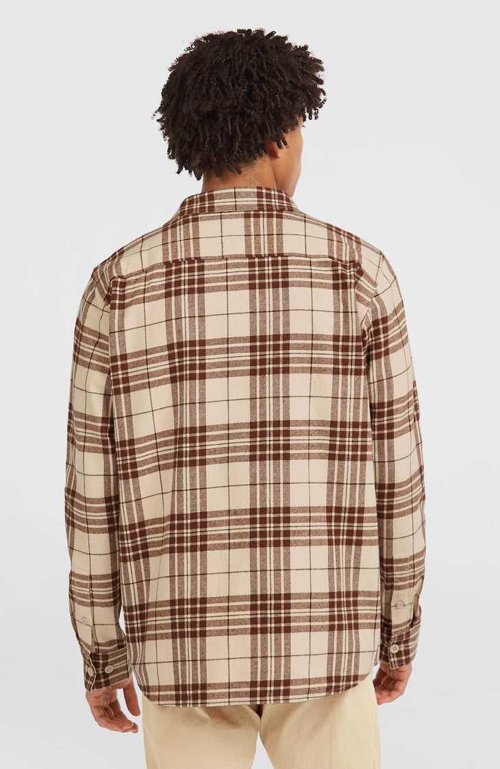 Chemise Must-Have en flanelle | Beige Flannel Check