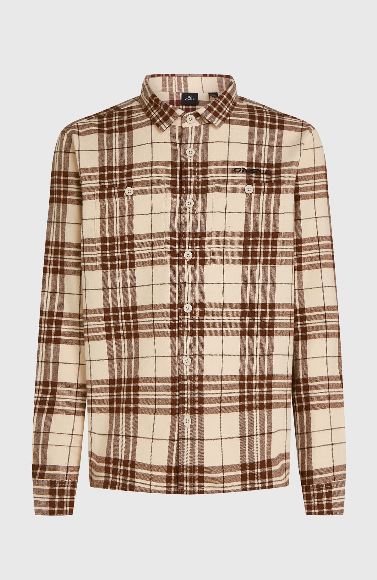 Chemise Must-Have en flanelle | Beige Flannel Check