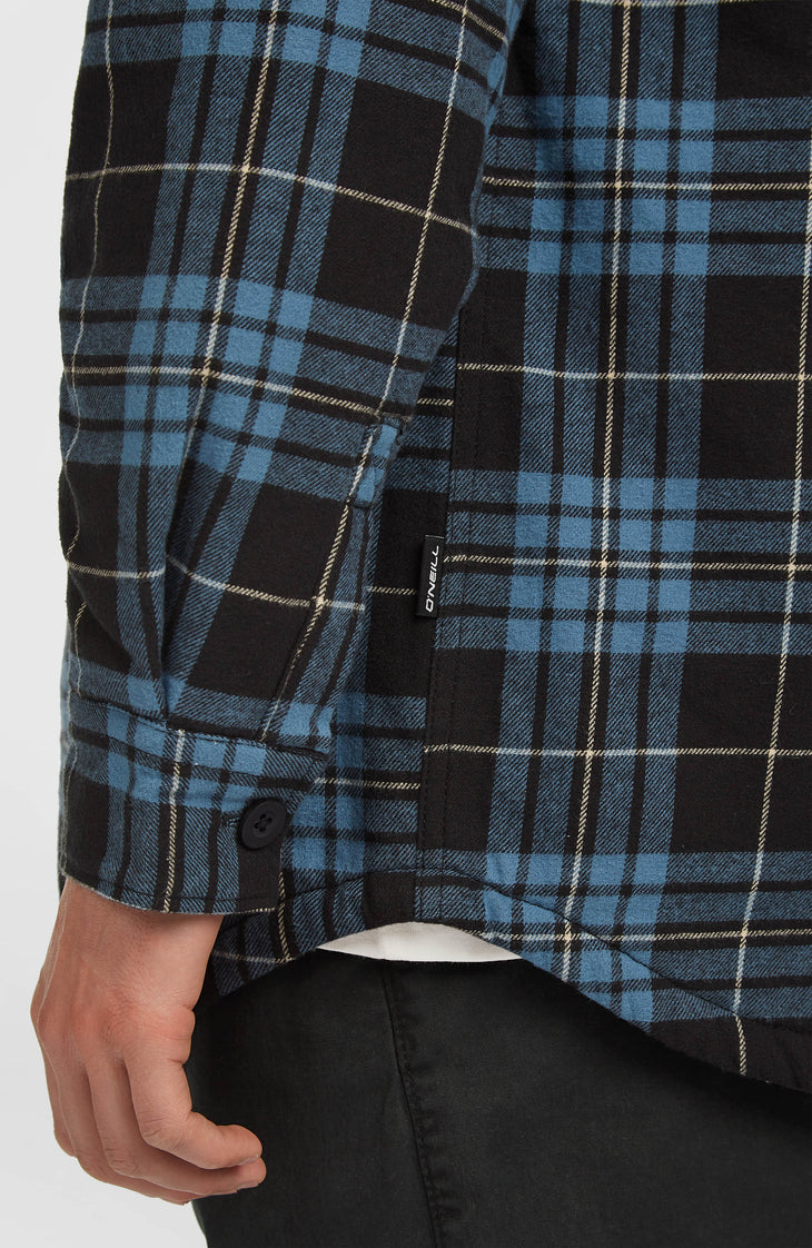 Chemise Must-Have doublée en polaire | Blue Flannel Check