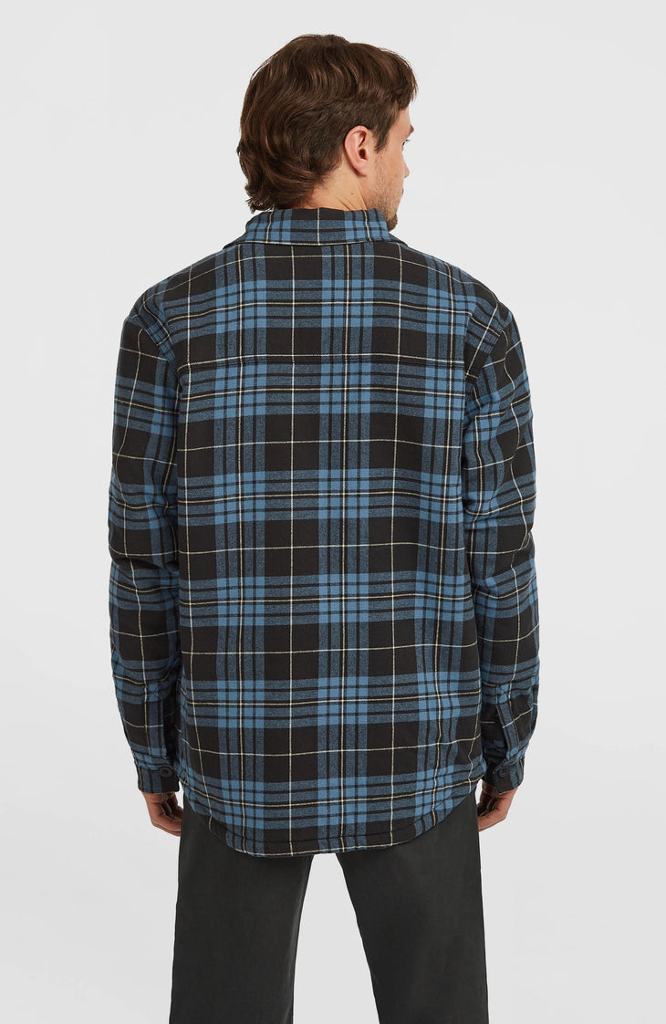 Chemise Must-Have doublée en polaire | Blue Flannel Check