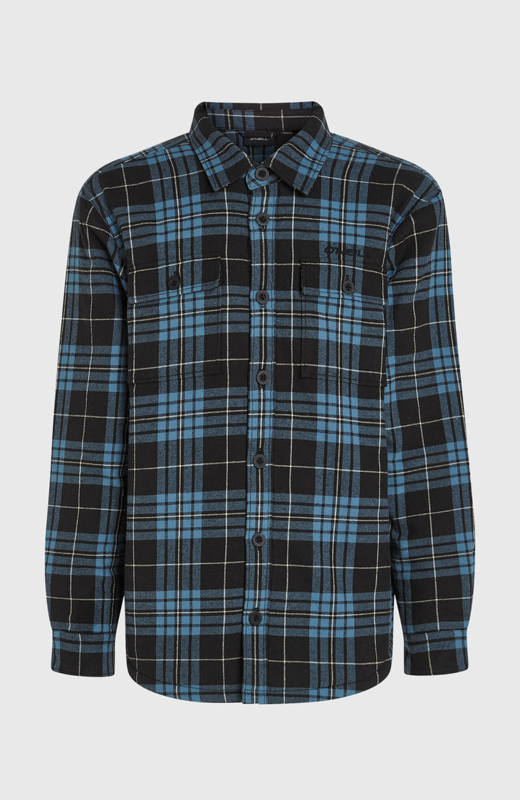 Chemise Must-Have doublée en polaire | Blue Flannel Check