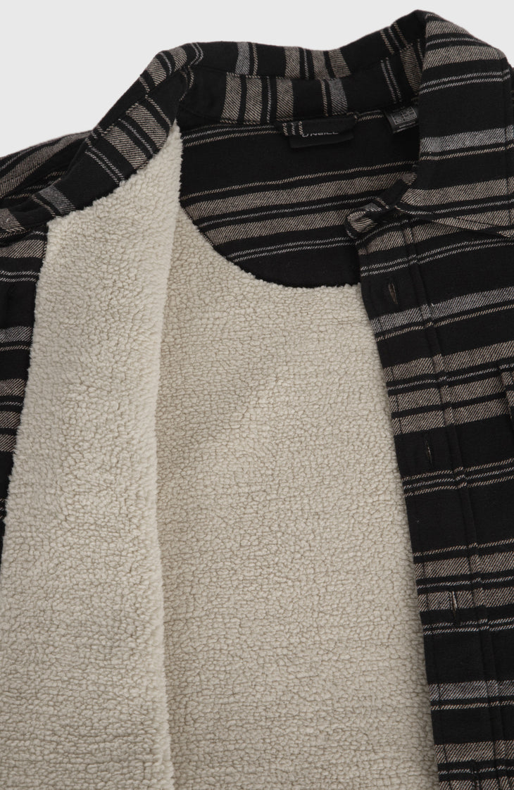 Chemise Must-Have doublée en polaire | Black Bavaro