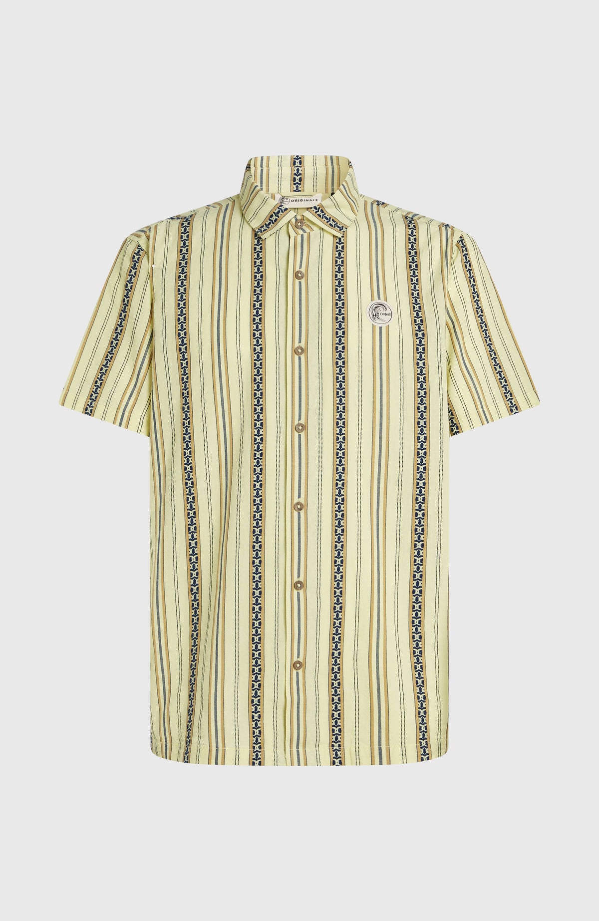 Chemise jacquard O'Riginals | Yellow Originals Jstripe