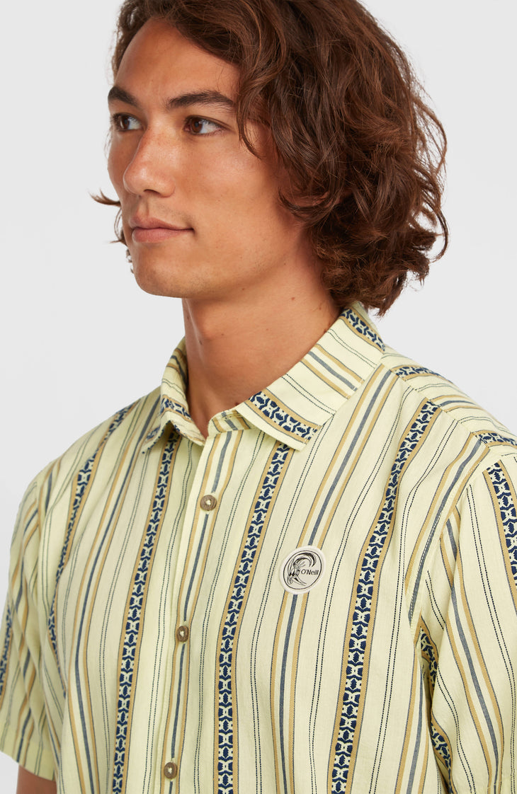 Chemise jacquard O'Riginals | Yellow Originals Jstripe