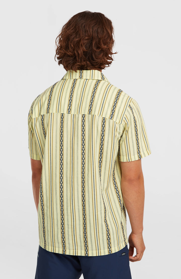Chemise jacquard O'Riginals | Yellow Originals Jstripe