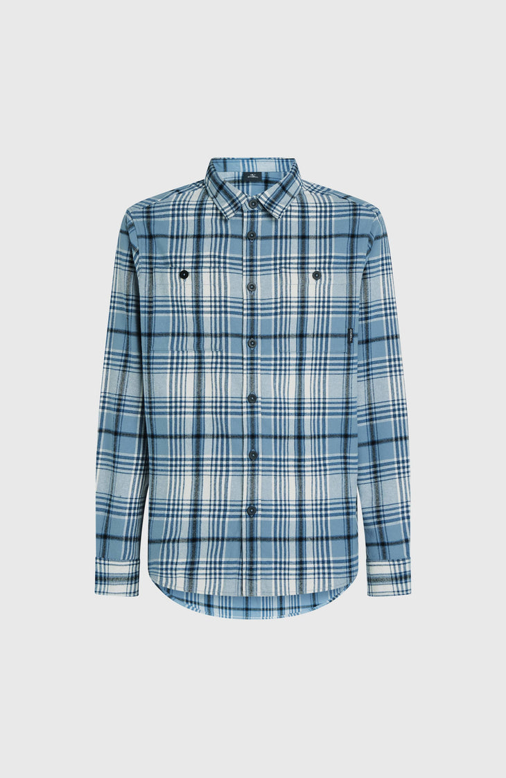 Chemise Must-Have en flanelle | Blue Big Check Plaid