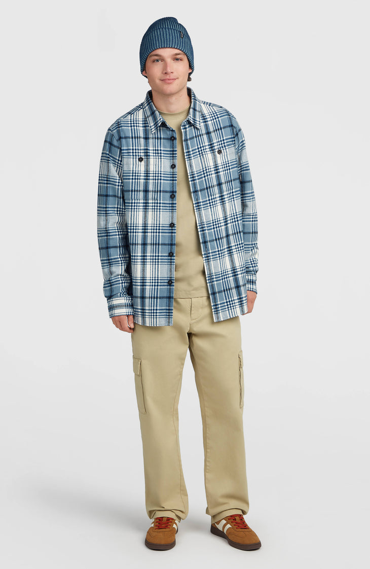 Chemise Must-Have en flanelle | Blue Big Check Plaid