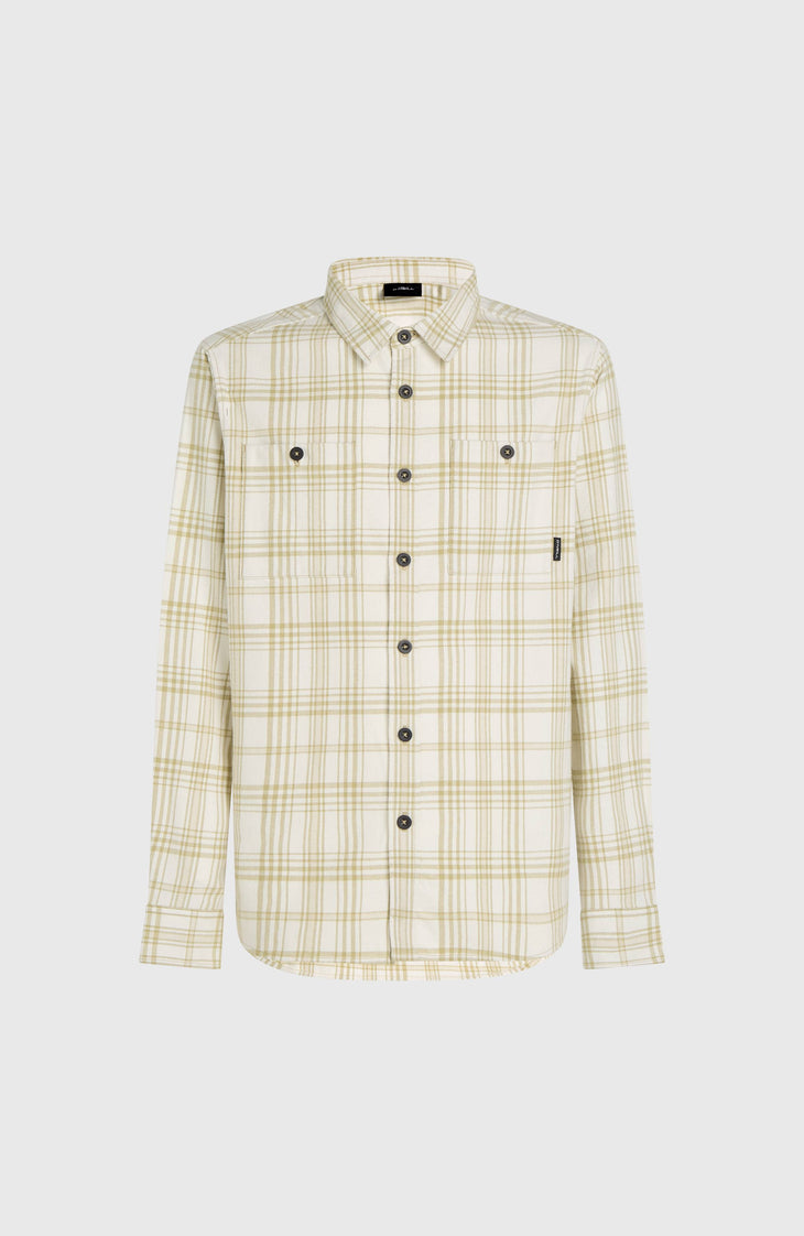 Chemise Must-Have en flanelle | Beige Big Check Plaid
