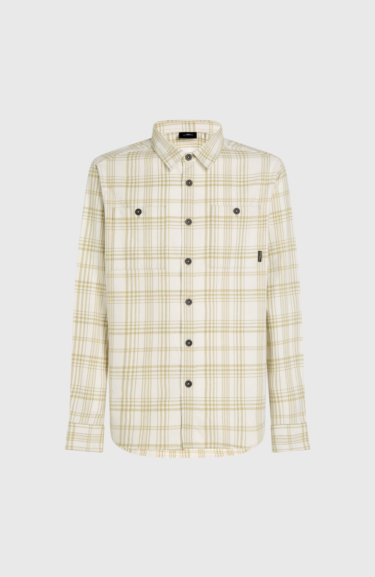 Chemise Must-Have en flanelle | Beige Big Check Plaid