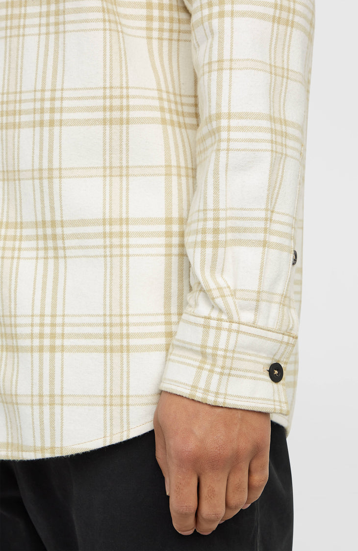 Chemise Must-Have en flanelle | Beige Big Check Plaid