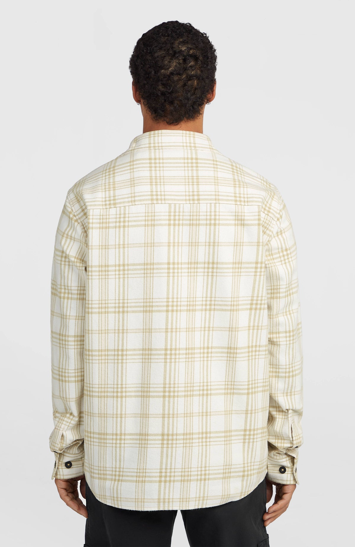 Chemise Must-Have en flanelle | Beige Big Check Plaid