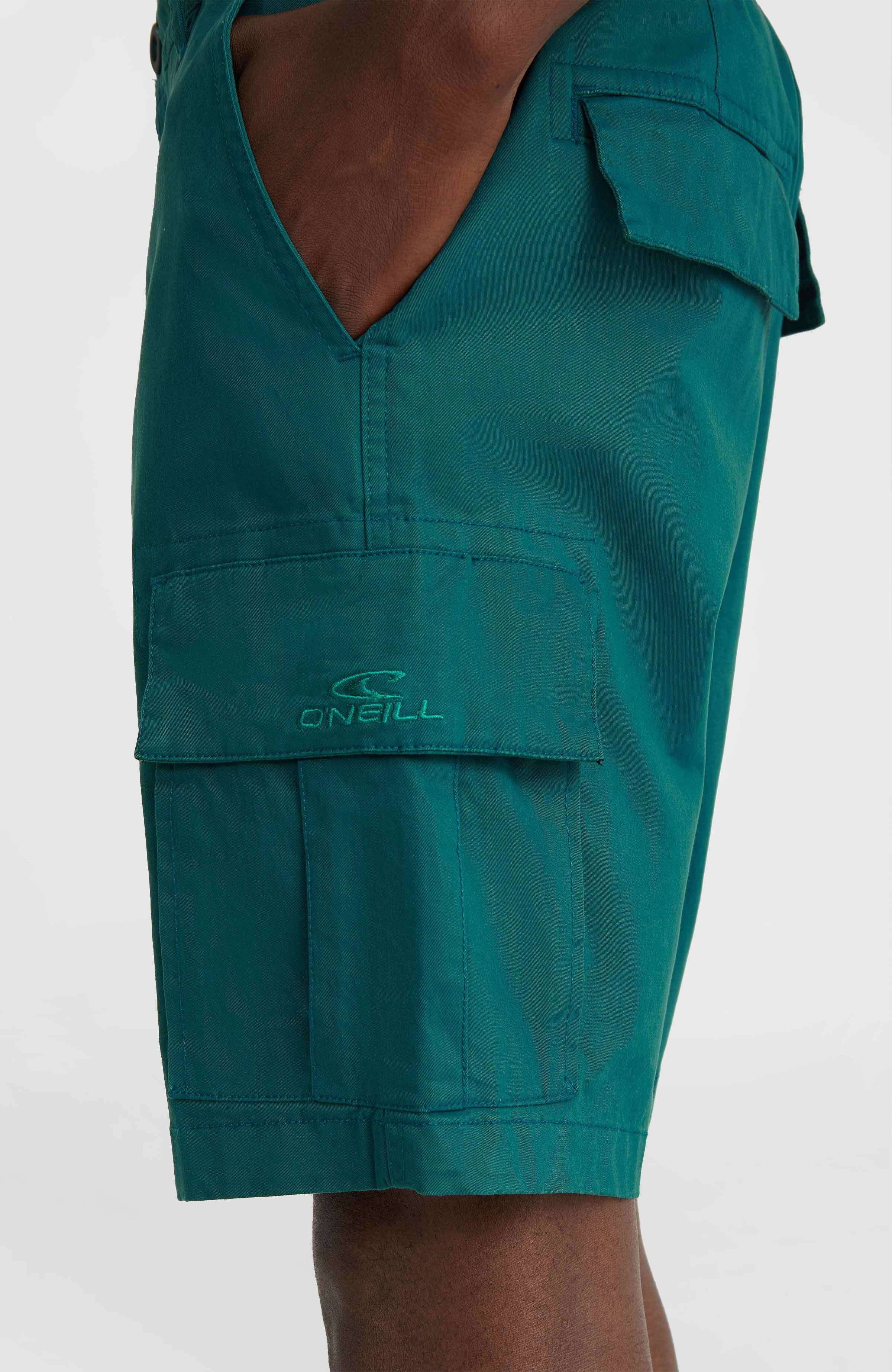 Short Cargo O'Neill Traveler - Taille 30 Kaki Foncé - Neuf Avec étiquette - Parfait Pour Le Surf Et Les Voyages