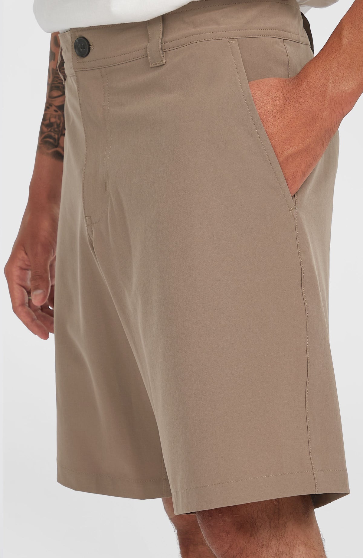 Short chino Hybrid 19 | Pure Cashmere