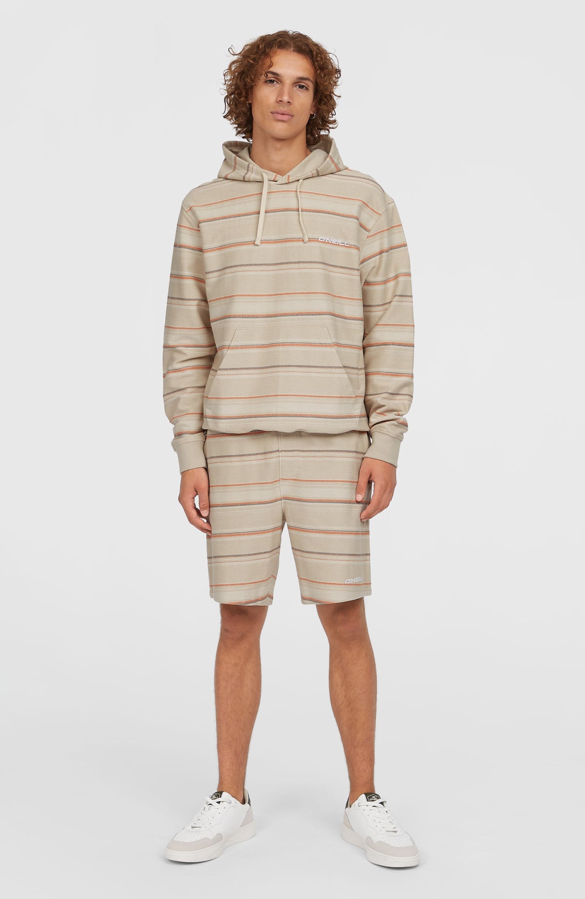 Short Bavaro | Beige/Orange Bavaro Stripe
