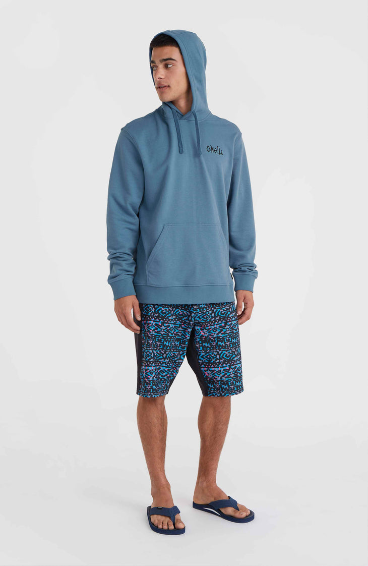 Sweat à capuche Framed | Copen Blue