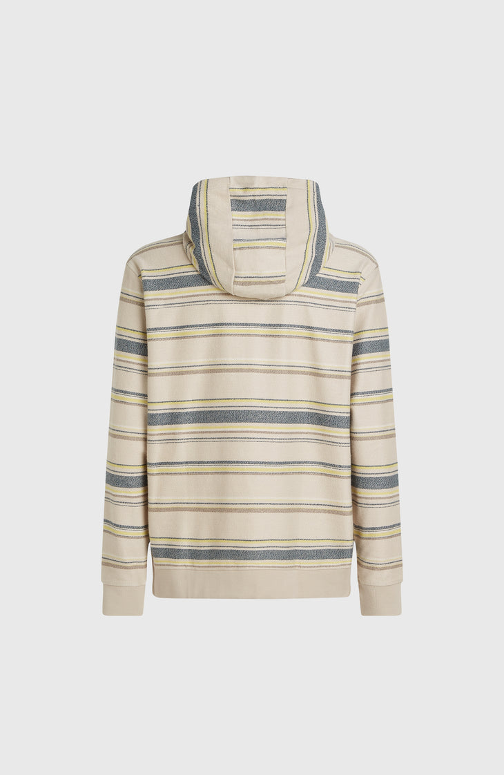 Sweat à capuche Bavaro | Grey Vintage Stripe