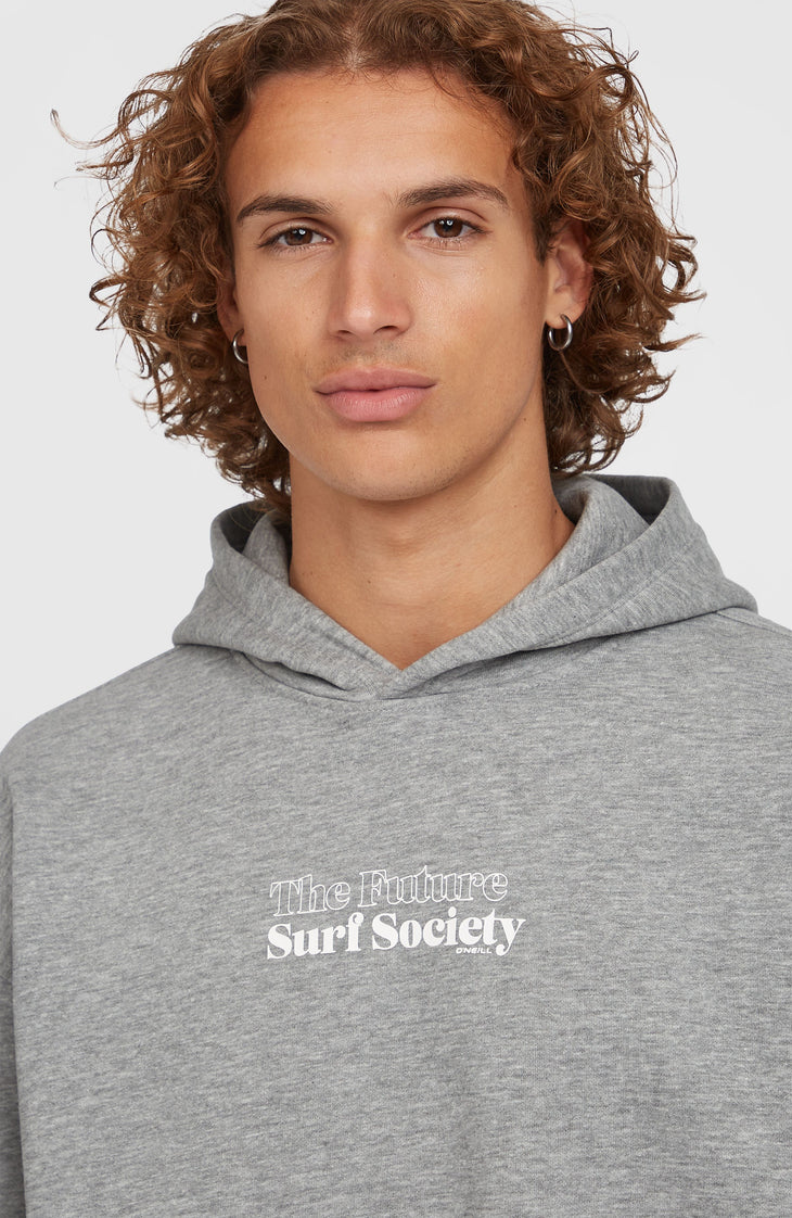 Sweat à capuche Future Surf Society | Silver Melee