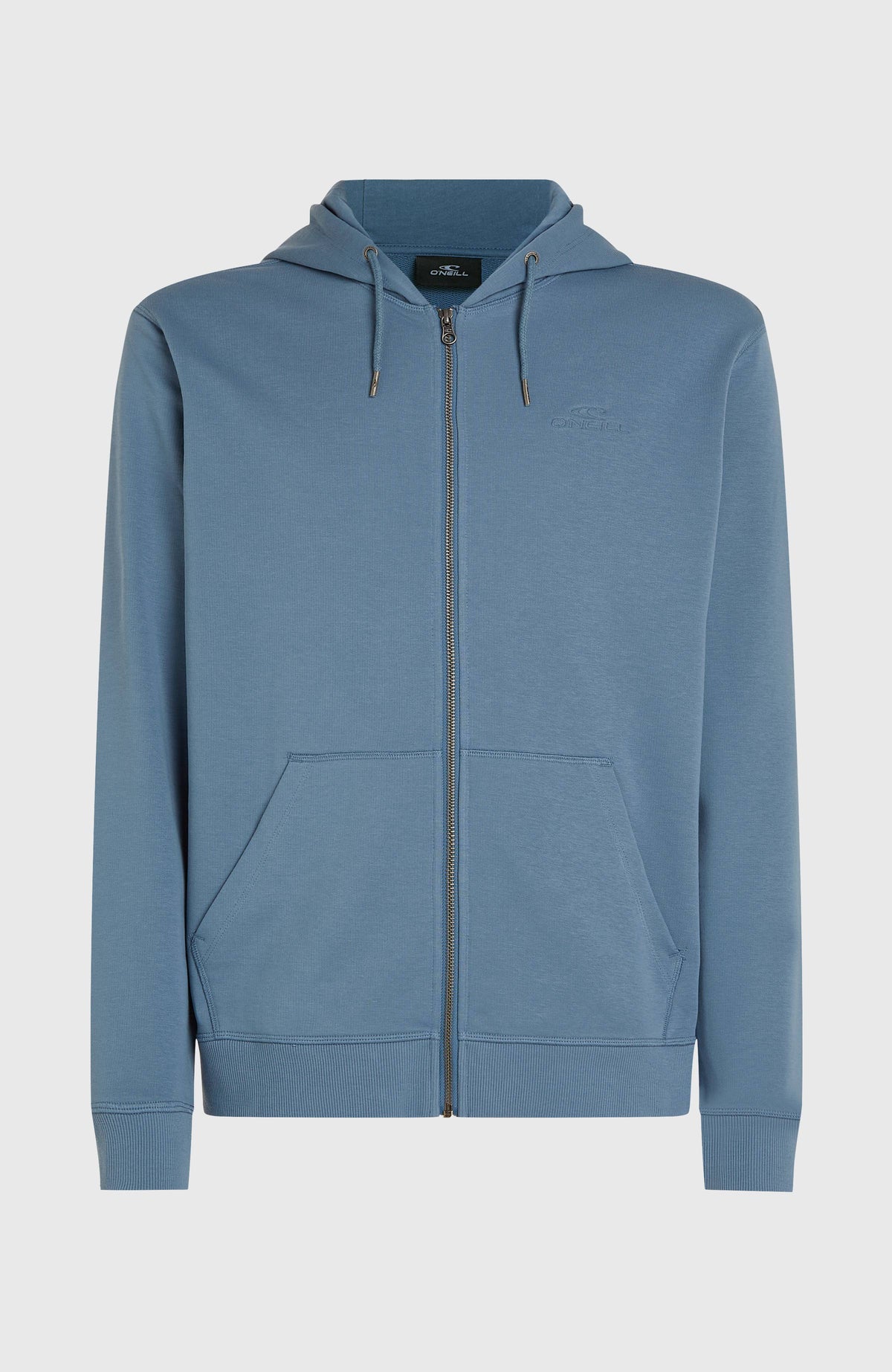 Sweat à capuche et zip intégral Small Logo | Copen Blue