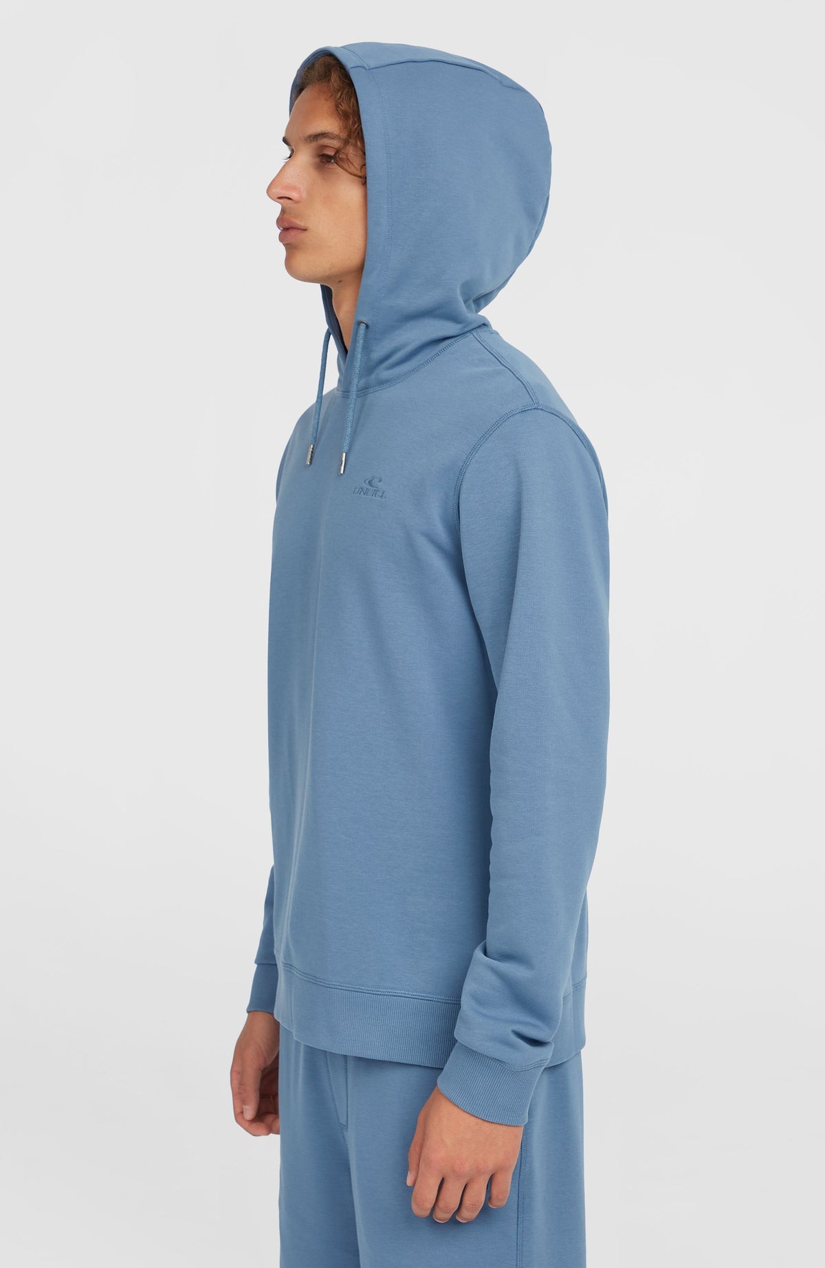 Sweat à capuche Small Logo | Copen Blue