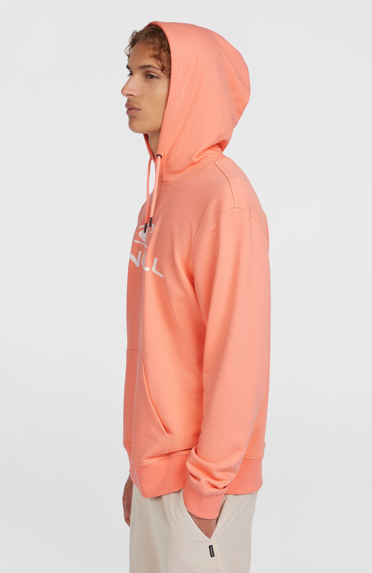 Sweat à capuche Logo | Coral Pop