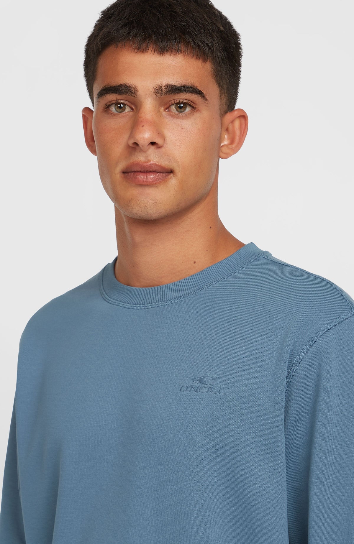 Sweatshirt Logo Crew | Copen Blue