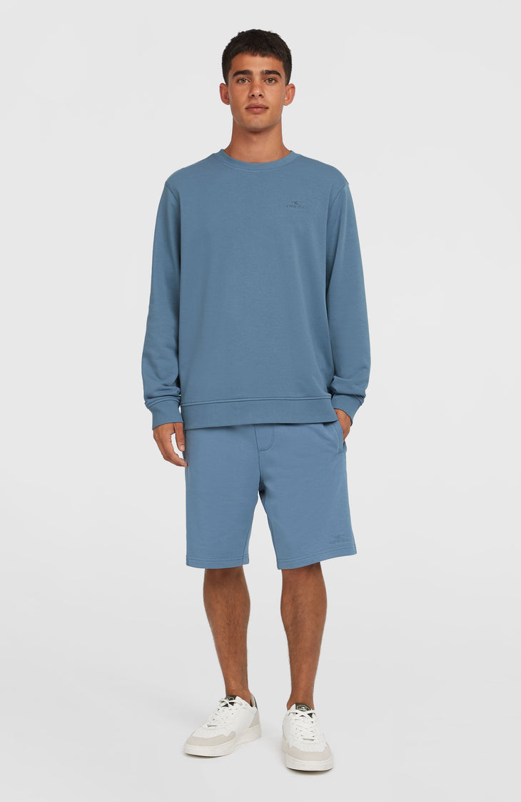 Sweatshirt Logo Crew | Copen Blue