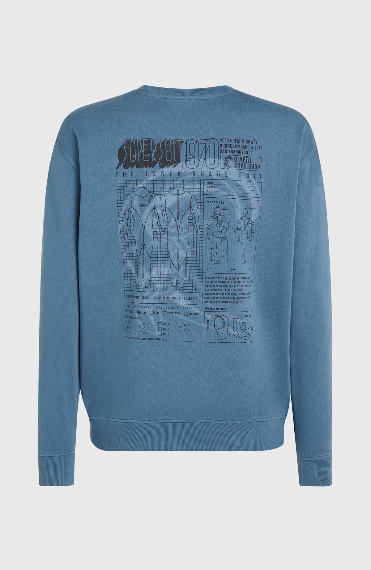 Sweatshirt O'Riginals Crew | Copen Blue