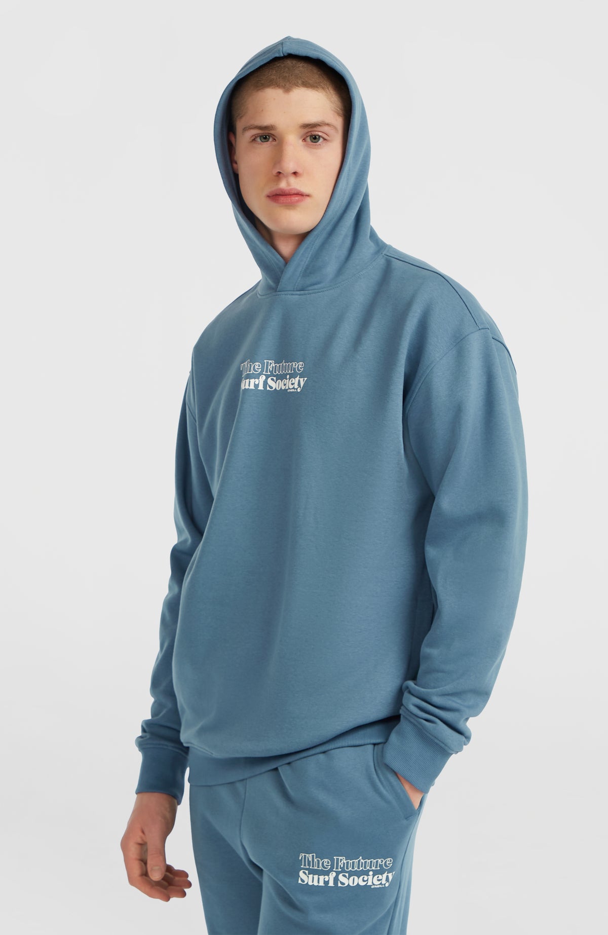 Sweat à capuche Future Surf Society | Mozart Blue