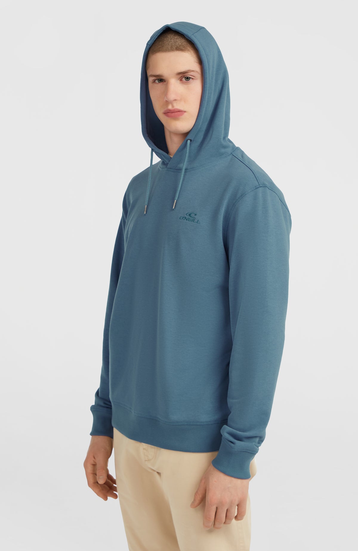 Sweat à capuche Small Logo | Mozart Blue