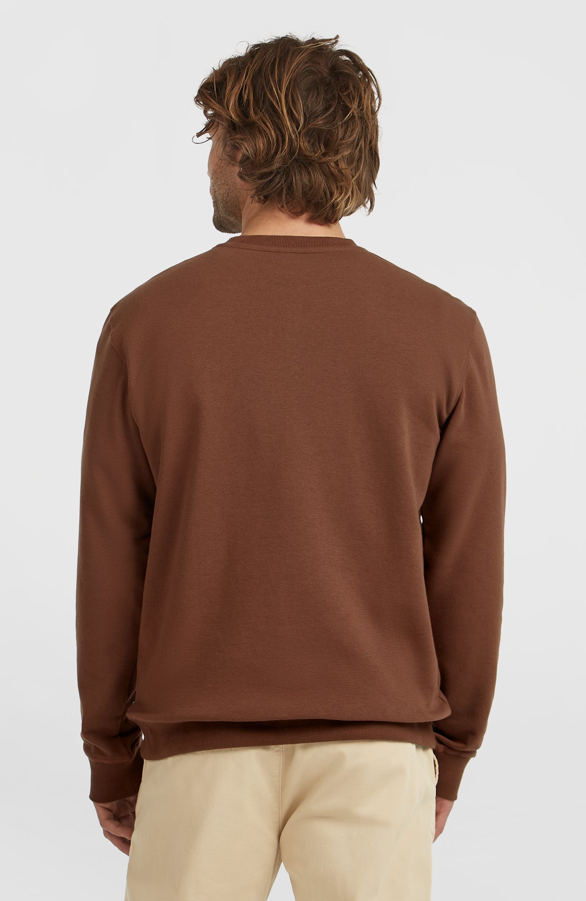 Sweatshirt à col rond Original Cali Logo | Hazel Spice