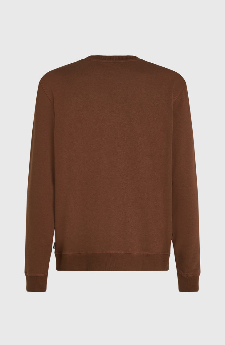 Sweatshirt à col rond Original Cali Logo | Hazel Spice