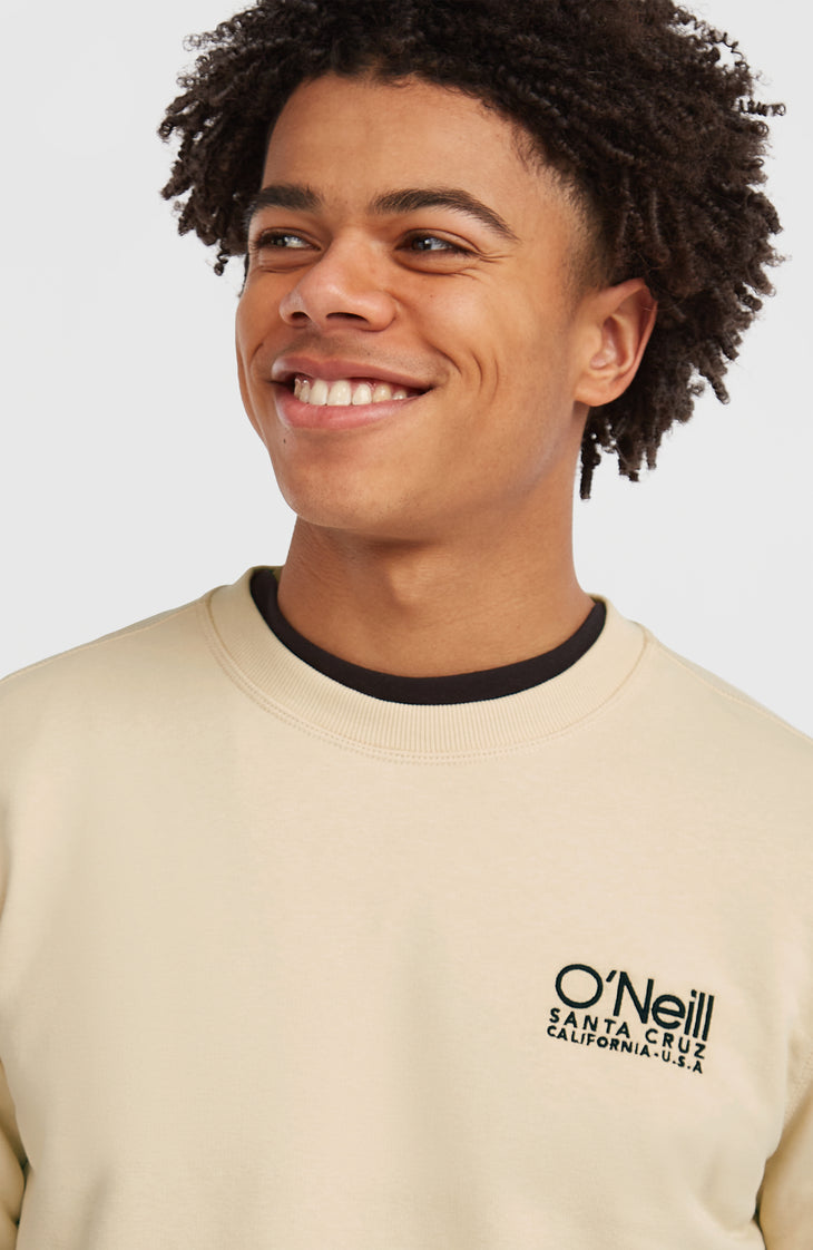 Sweatshirt à col rond Original Cali Logo | Macaron