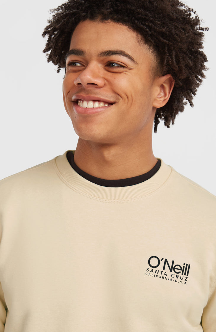 Sweatshirt à col rond Original Cali Logo | Macaron