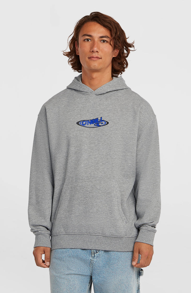 Sweat à capuche Essentials 90s Logo | Silver Melee