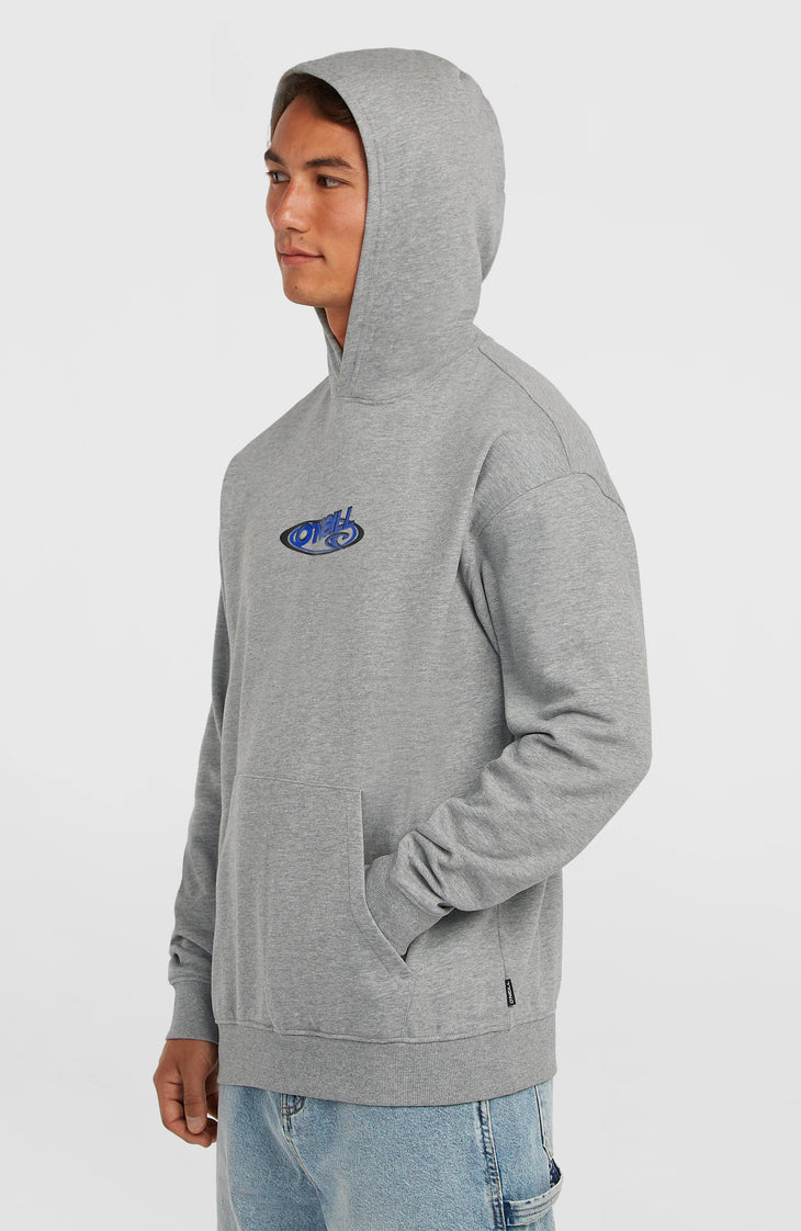 Sweat à capuche Essentials 90s Logo | Silver Melee