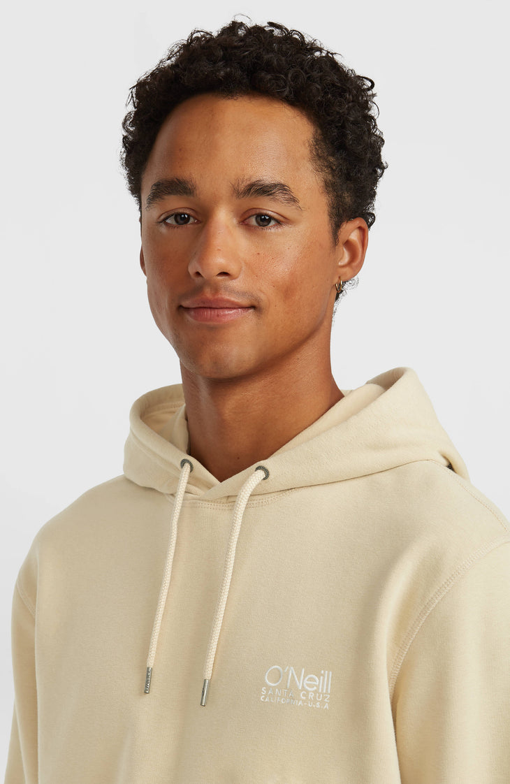 Sweat à capuche Original Cali Logo | Cocoa Sand