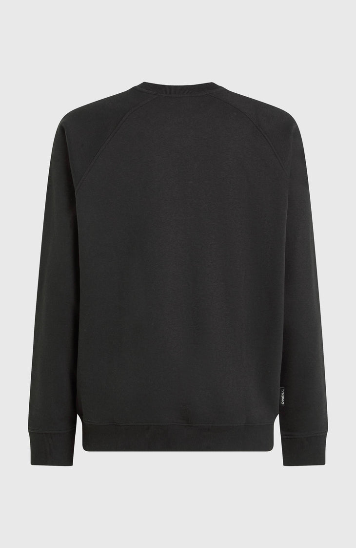 Sweatshirt à col rond Essentials 90s Logo | Black Out