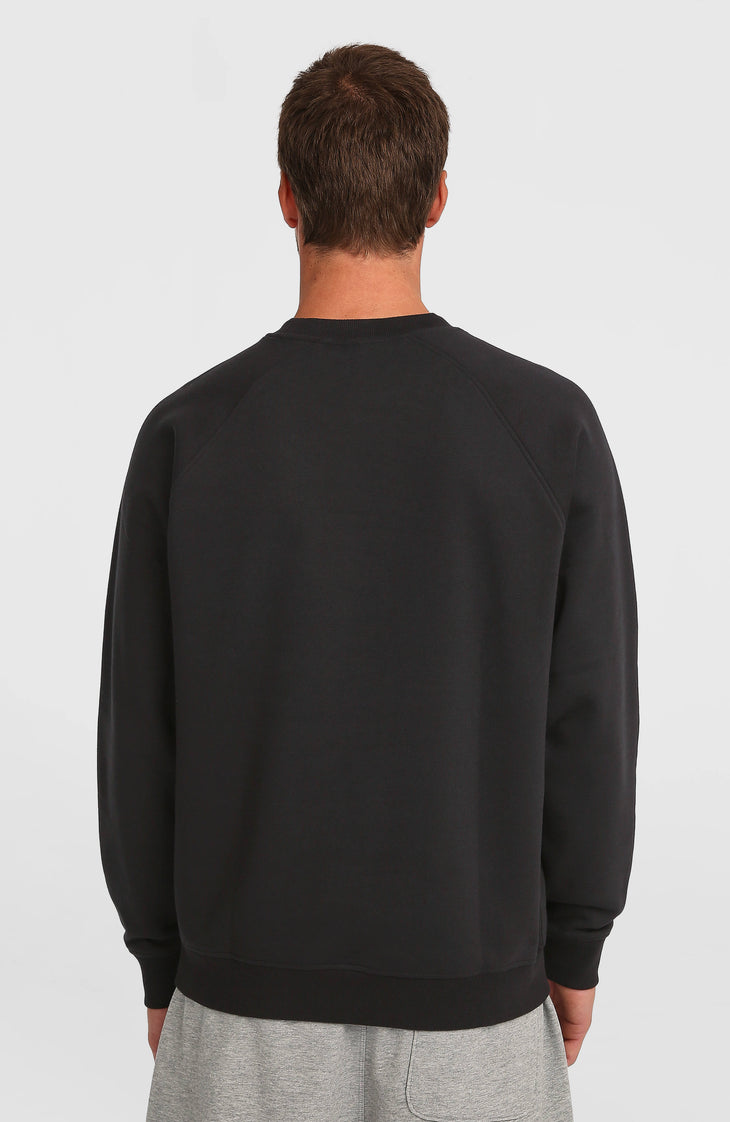 Sweatshirt à col rond Essentials 90s Logo | Black Out