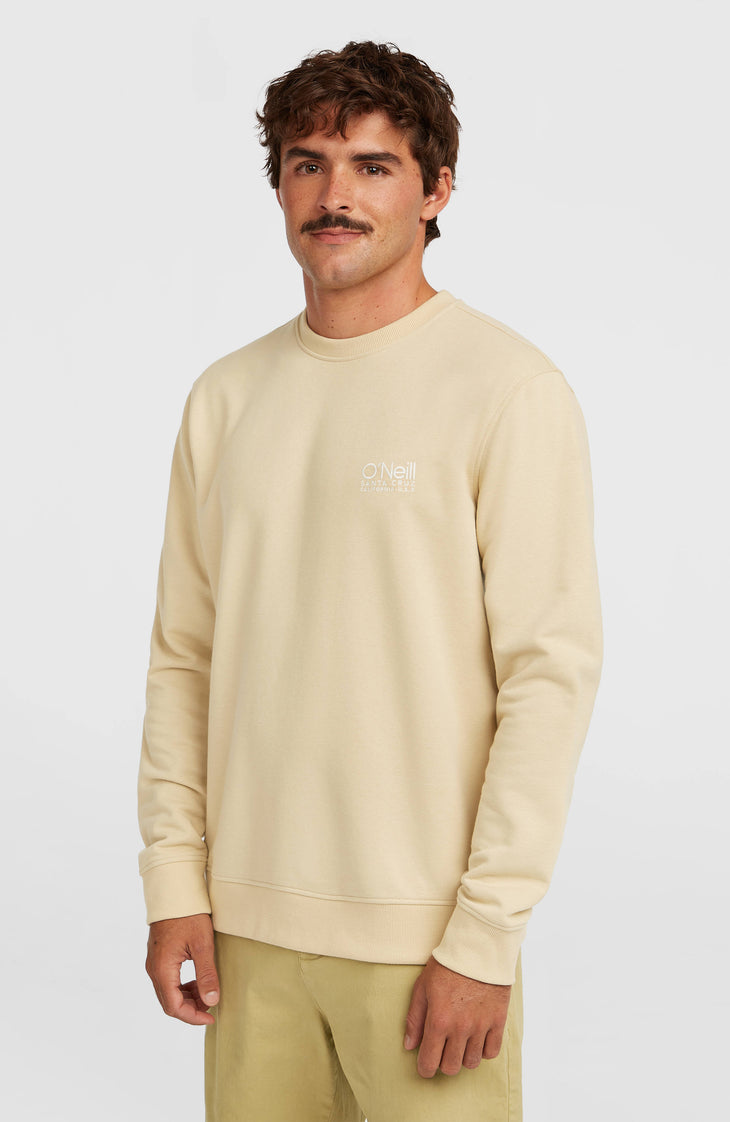 Sweatshirt à col rond Original Cali Logo | Cocoa Sand