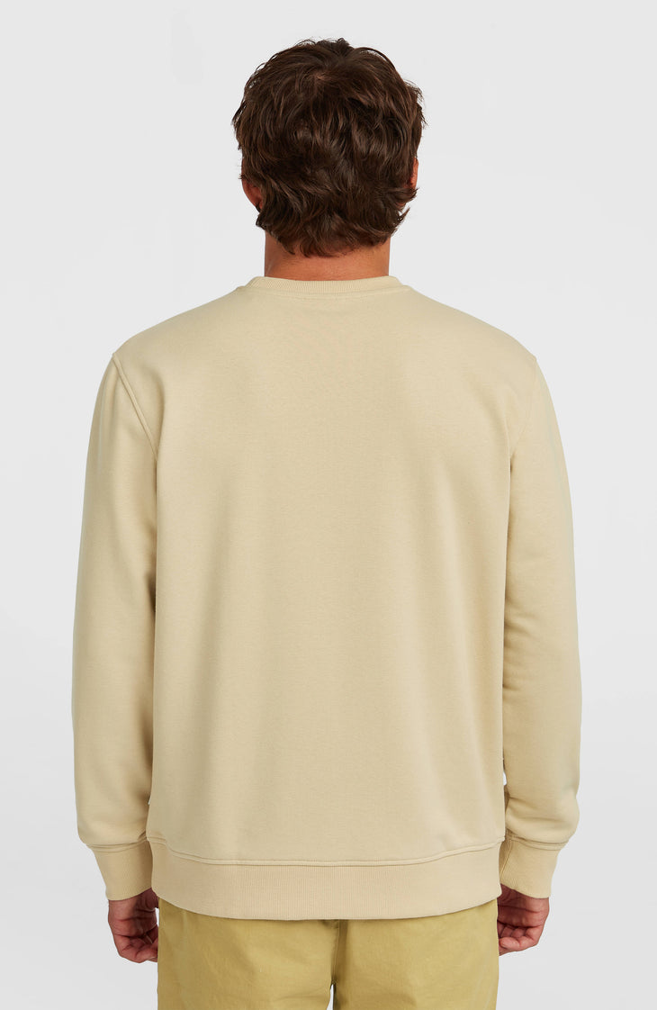 Sweatshirt à col rond Original Cali Logo | Cocoa Sand