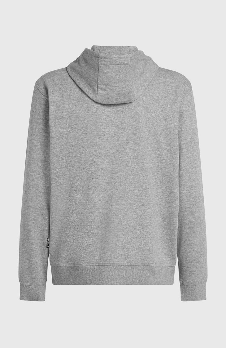 Sweat à capuche et zip intégral Small Logo | Silver Melee
